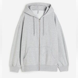 H&M oversized hooded jacket